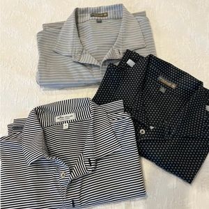 Bundle of Peter Millar Men’s Polos XL